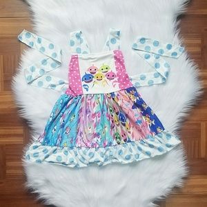 Baby Shark Twirl Dress